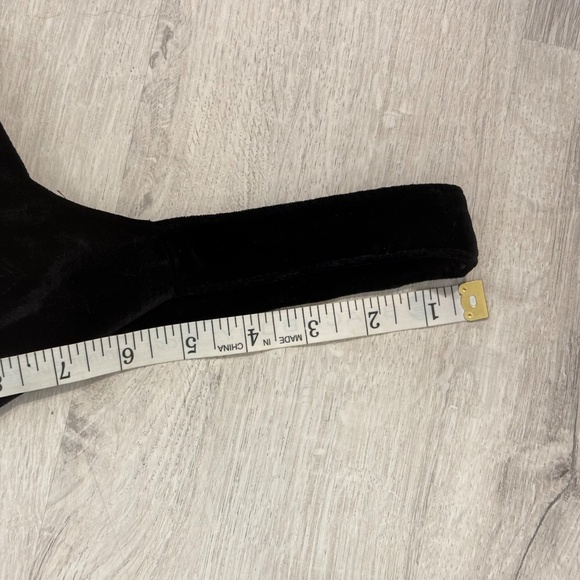 Lands End Canvas 1963 Black Velvet Holiday Dress Size 8 - Picture 13 of 16